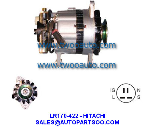 LR170-502 LR170-502B - HITACHI Alternator 12V 70A Alternadores