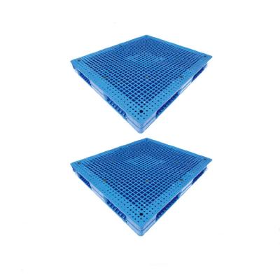 100 páletes Nestable recicladas de um HDPE de Rackable da pálete plástica da maneira