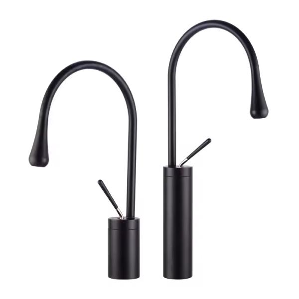 Single Hole Lizhen Hwa.Con Light luxury Hot and Cold Water Faucet for Kitchen Bathroom