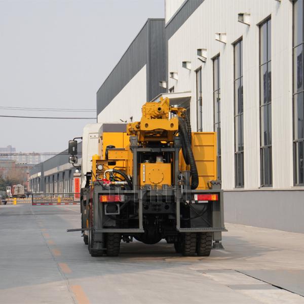 CSD200A Hydraulic Air DTH Mud Pump Integrated Dongfeng Truck Water Well Drilling Rig
