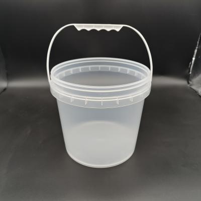 Polypropylene 20 Litre 25 Litre Bucket With Lid Customized Logo