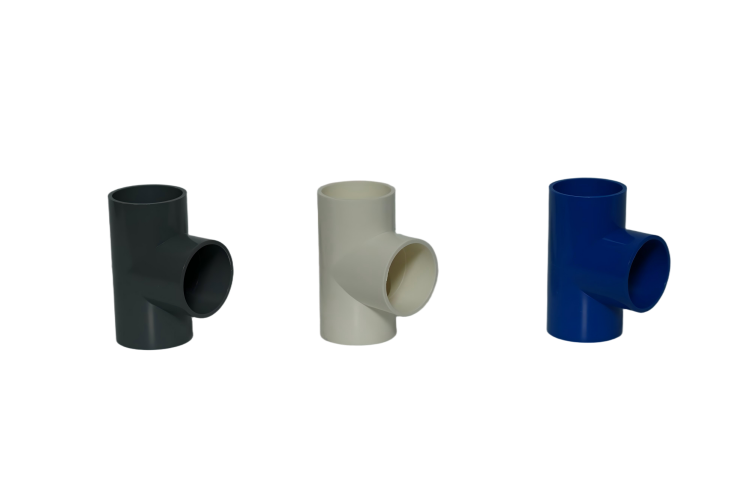 PVC Fitting UPVC SCH40 ASTM D2466 Rubber Joint Plastic Pipe Fitting Astm Sch80