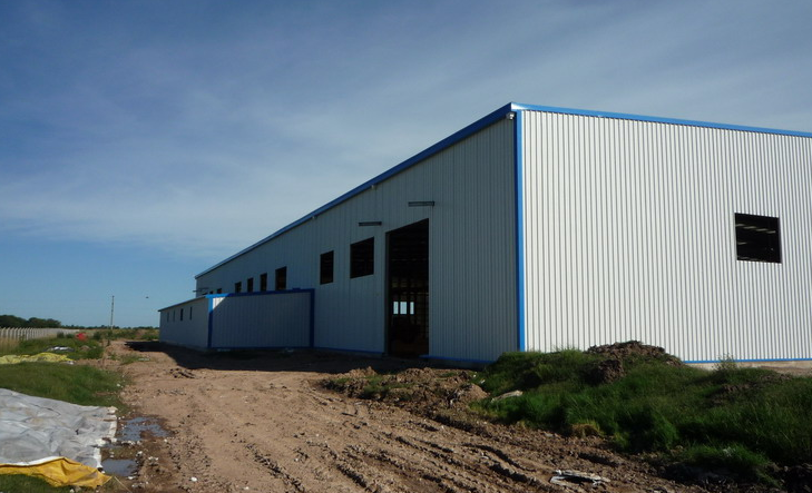 Large-Span Steel Structure Workshop for Manufacturing & Assembly