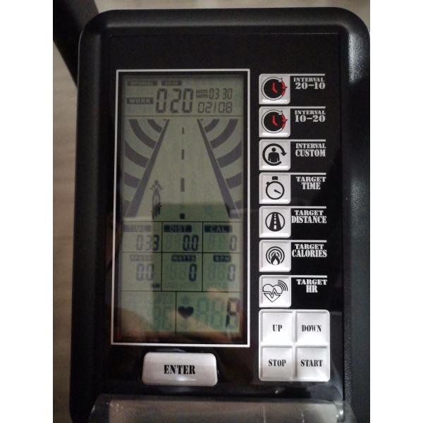 Professional Commercial Grade Air Bike Indoor Cardio Fitness Machine For Full Body Endurance Training Station
