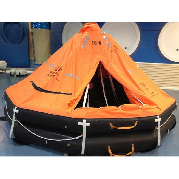 MED Approved Davit Launched Type Inflatable Liferaft For 12 Persons
