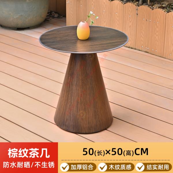 Outdoor swimming pool lounge chair, villa courtyard hotel, outdoor leisure solid wood lounge bed, homestay, beachside anti-corrosion wood beach chair