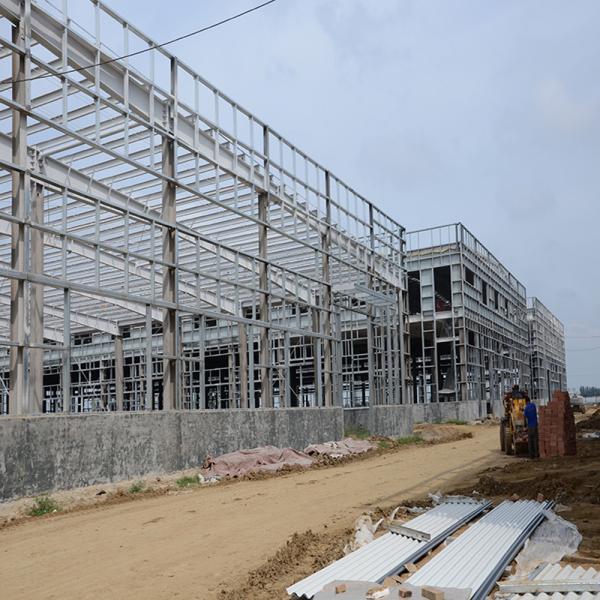 Prefabricated Steel Structure Factory with Bolt Connection