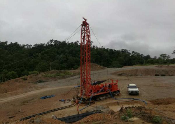 120KW 30T 450m Truck Drilling Machine