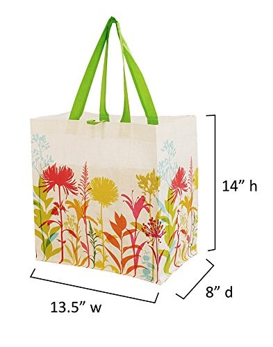 Organic Cotton Canvas Recycle Shopping Bags Washable & Eco friendly