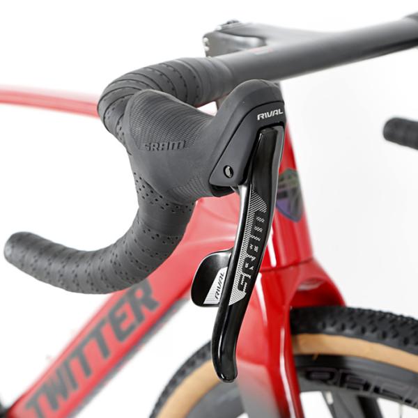 Велосипед гравия волокна углерода EPS 700C, обслуживание OEM велосипеда дороги Twitter Aero