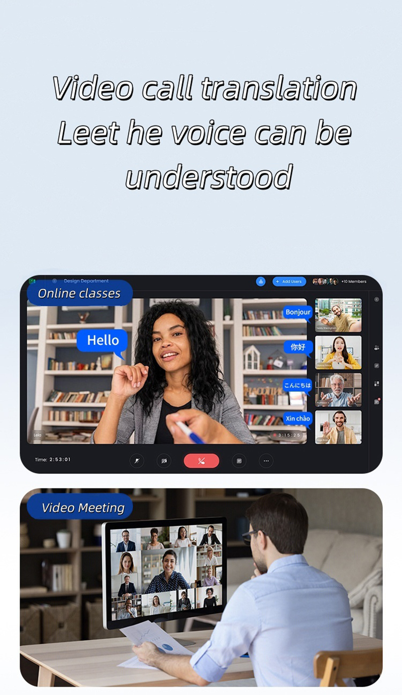 Summary Mobile Translator 147 Languages Video Calling AI Translation Device