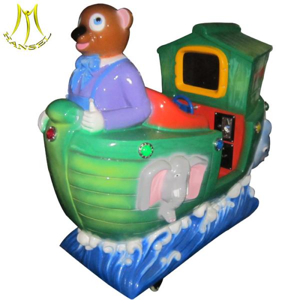 Hansel factory price kids game zone machine cheap electric panda ship for sale