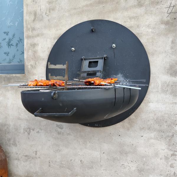 Antirust Folding Outdoor Portable Bbq Grill 21.75 Inch Diameter Fire Bowl