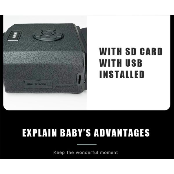 35mm 8X35 Night Vision Binoculars For Day And Night 200m Digital Recording