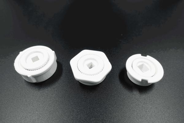 Portable FDA White Alumina Ceramic Burr For Kitchen Home