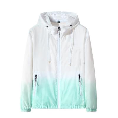 Polyester Breathable Outdoor Windbreaker Jacket Summer Ultra Thin Sun Shirt