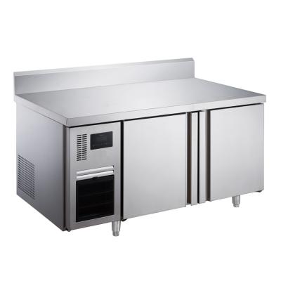 220V Air Cooling Freezer Refrigerator LED Open Door Kitchen Store Drink Storage Wine Cooler Compressor Two-Door Restaurant
