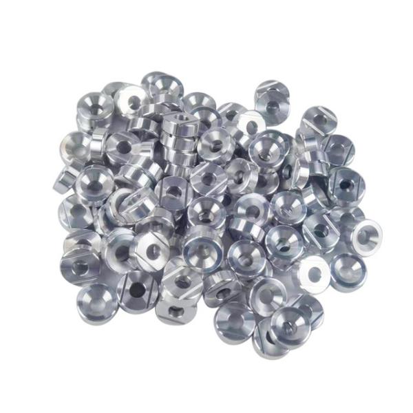 Partes de usinagem CNC de aço inoxidável com tolerância de 0,01-0,005 mm e revestimento por cromo