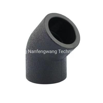 HDPE Electrofusion 45 Elbow Pipe Fittings ODM and OEM for Water Supply