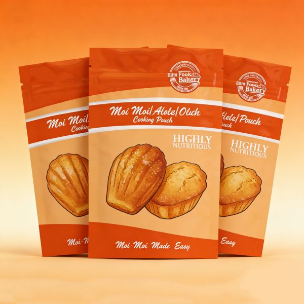 High Temperature PE Gravure&Digital Printed Custom Resealable Zipper Retort Cooking Pouch Moisture Proof  Food Packaging Doypack