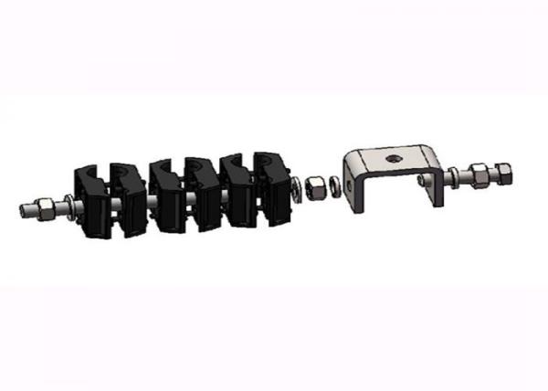 Feeder Clamp  Fiber and Power Feeder Clamp  4.8+10-11mm coaxial cable clamp