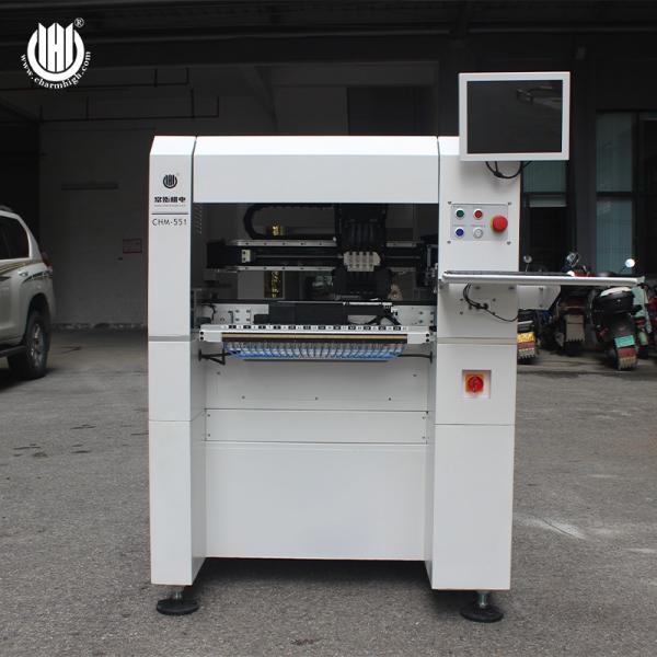 CHM-551 Pick And Place Machine With Base 4 Head Vision Servo Motor 11500CPH
