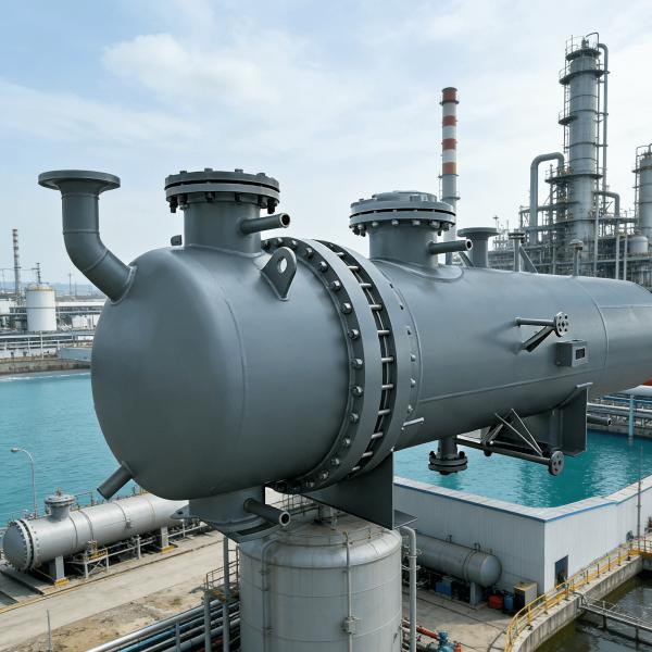 Stainless Steel Ammonia Storage Pressure Vessel with 0.1-10 Mpa Design Pressure and Customized Size