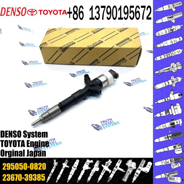 Оригинальный инжектор 23670-30380 295050-0820 для автозапчастей 9709500-082 2950500820 2367030380