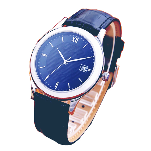 Stainless Steel Watches For Men , Quartz Wrist Watch With 5ATM Water Resistant