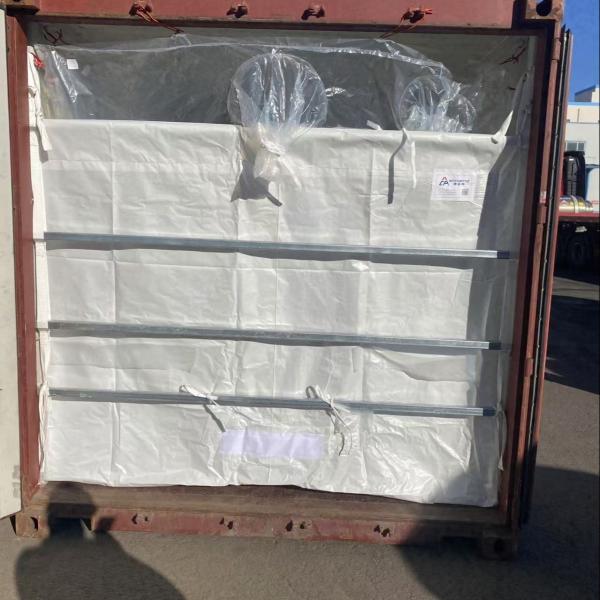 Blue Whale Dry Bulk Container Liner For Power Rice Rubber 20ft 40ft PE / PP Film