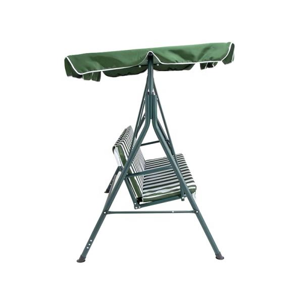 Mail Packing Traditional Style Garden Patio Swing Chair with Canopy Pergola Gazebo