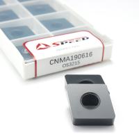 Velocidade CNMG1906016 Carbide de tungstênio CNC inserções Ferramentas revestidas de CVD preto para usinagem de ferro fundido