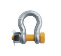 Steel Safety Pin Bow Wide Body Shackles 1.25 Inch  WLL 12 Tonne