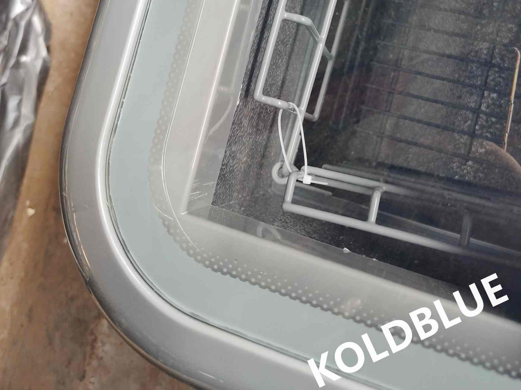 1860mm Combined Island End‑Unit Auto‑Defrost Supermarket Freezer Cabinet