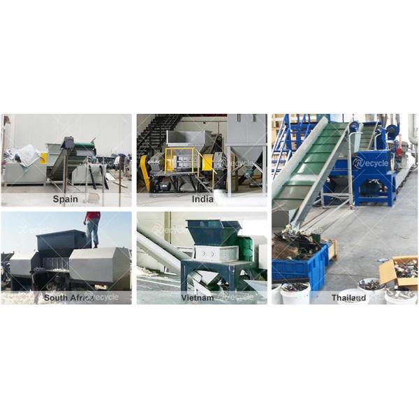 Pet Pvc Plastic Crusher Machine Scrap Metal Shredders Double Shaft Shredder Machine/ Carton Tyre Shredder