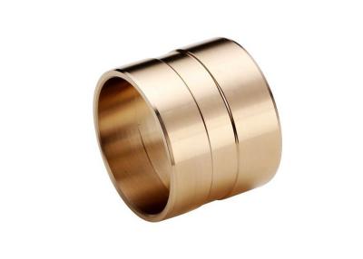 CuAl10Fe3 Cast Bronze Bushings With Oil Groove Outside Surface Sleeve Type