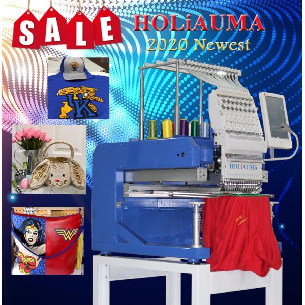 3D/cap/T-shirt single head  embroidery used embroidery machine hot sale price