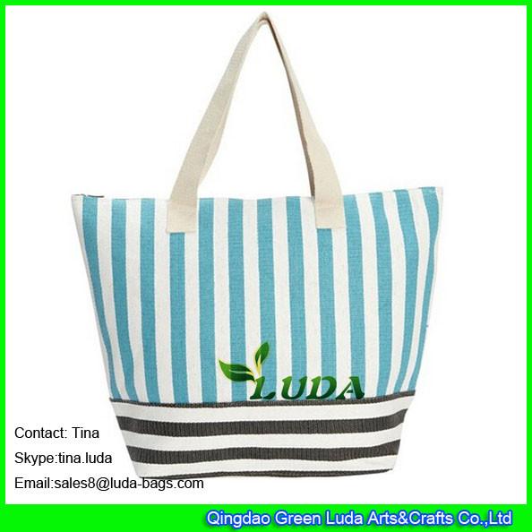 LUDA wholesale straw bags colorful paper straw cheap handbags
