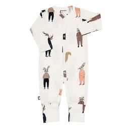Custom Baby Rompers Bamboo Cotton Baby Clothes with Hood Baby printed clothing Sets Toddler Pajamas