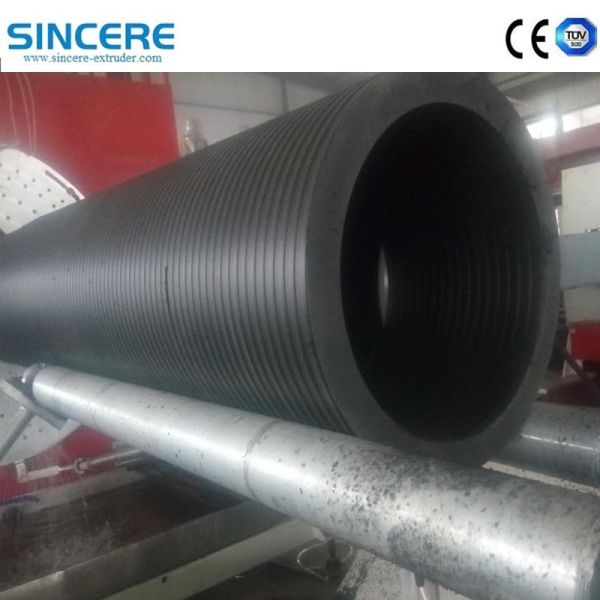 Ligne d'extrusion de tuyaux en spirale en PPH HDPE de 200 mm à 4000 mm de diamètre