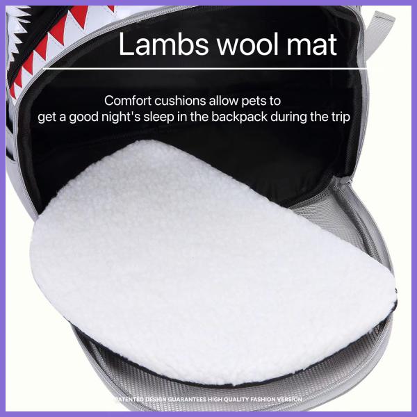 Breathable портативное животное рюкзака несущей любимца кота делает по образцу водоустойчивое
