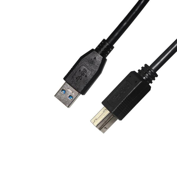24AWG USB 3.0 Printer Cable Type A to B Male for HP Canon Epson