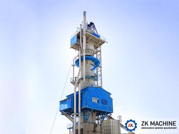 Vertical Quick Lime Plant Quick Lime Production Plant For Metallurgy Chemical Industry