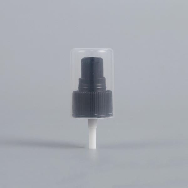 24mm 24/410 Treatment Cream Pump Black Plastic Lotion For Bottle