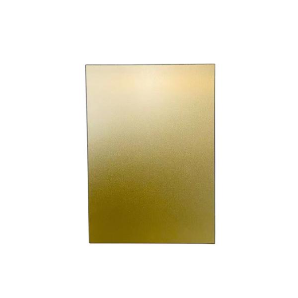 High Gloss Excellent Fire Resistance Aluminum Interior Wall Panel PVDF Coated Aluminum Composite Panel