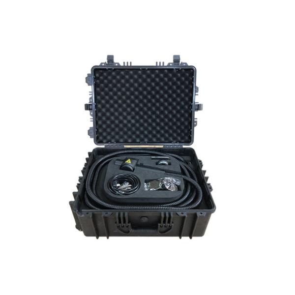 Máquina de limpeza 100W da oxidação do laser refrigerar de ar para a remoção do metal