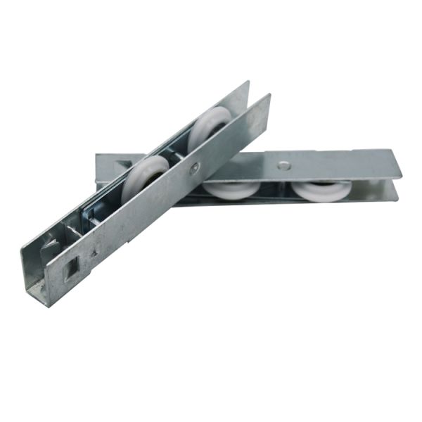 Turkey Hot-selling UPVC Sliding Window Roller 13.5*25mm Iron Housing Zinc Plating POM Wheel With High Carbon Steel Bearing Load Capacity 100KGS