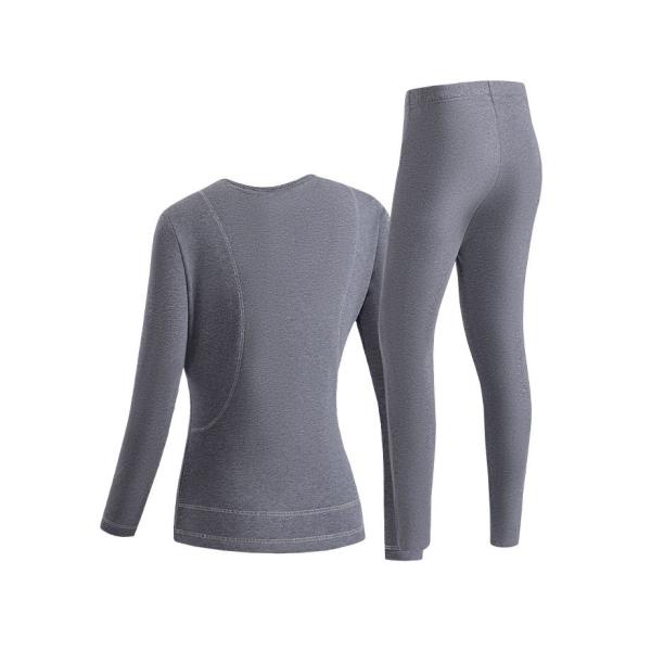 USB Charging Electric Heating Suit Thermal Long Sleeve Underwear
