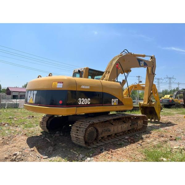320C Excavateur CAT d'occasion Caterpillar 20 Tonnes Excavateur de sécurité Opération Japon
