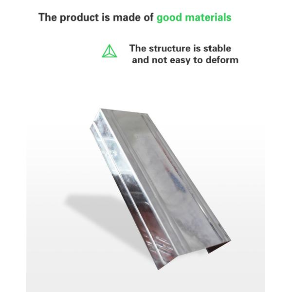 Contemporary Design Customized Shape U Shaped Light Steel Keel Modern